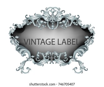 Vintage label