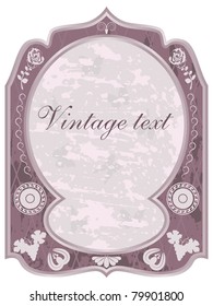  vintage label