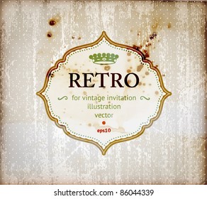 vintage label