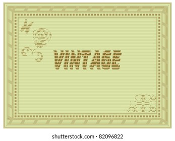 vintage  label #5