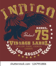 vintage label apparel