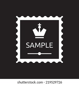 Vintage label badge