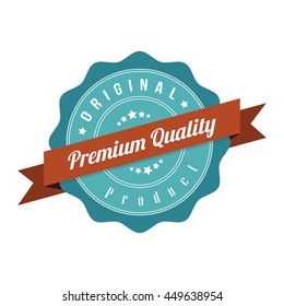 Vintage Label Banner Tag Sticker Badge