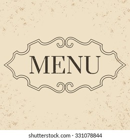Vintage label. Calligraphic design elements and page decoration, Premium Quality and Satisfaction Guarantee Label collection with vintage engraving flowers. 