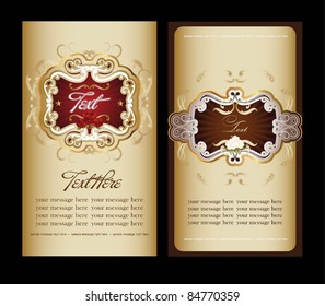 vintage label collection
