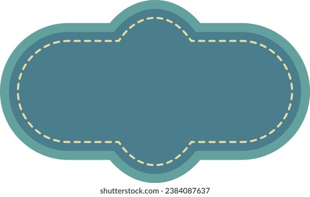 Vintage Label Color Illustration Isolated Vector