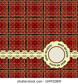 Vintage label design