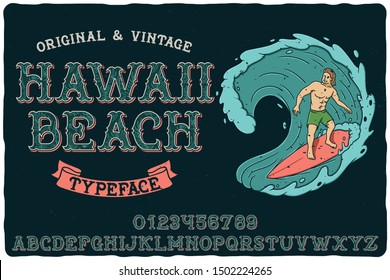 1,815 Vintage hawaii font Images, Stock Photos & Vectors | Shutterstock