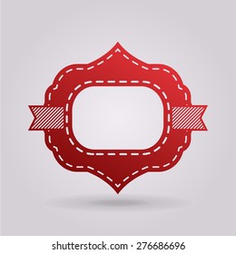 Vintage label icon. Element for your design.