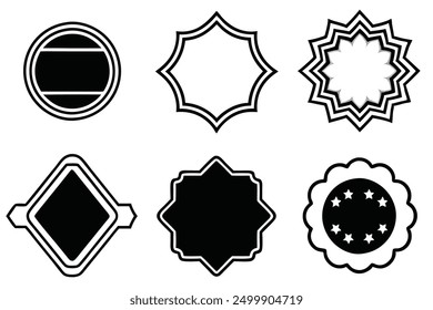 Vintage Label Line Art Vintage Inspired Art for Label Design