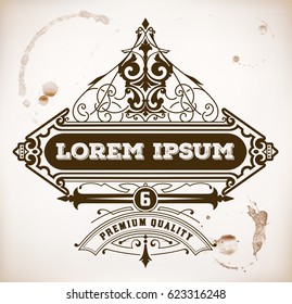 Vintage label premium