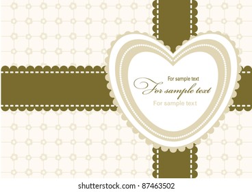 Vintage label vector