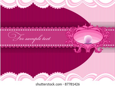 Vintage label vector