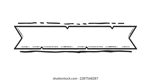 vintage label vector. Editable custom stamp for text.