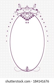 vintage label for wedding