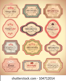 510,055 Fashion vintage labels Images, Stock Photos & Vectors ...