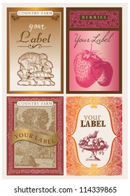vintage labels