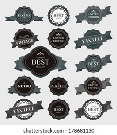 Vintage labels 