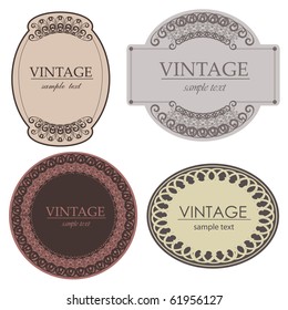 vintage labels