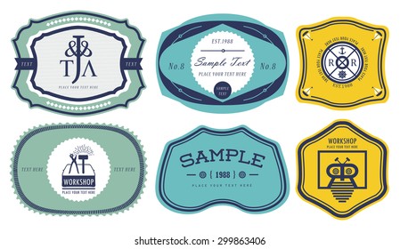Vintage labels 4