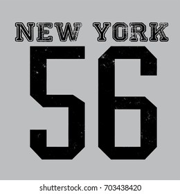 Vintage labels athletic sport typography, t-shirt graphics, vectors