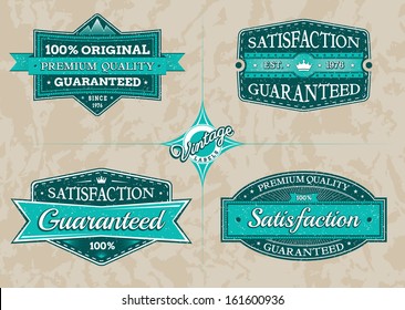 Vintage Labels Set