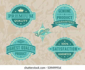 Vintage Labels Set