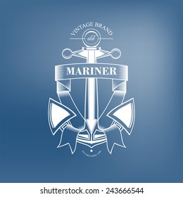 Vintage labels typography, t-shirt graphics, vectors