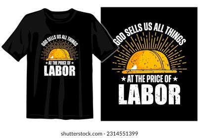Vintage Labor Day T-shirt vectors, International Labor Day T-shirts, International Workers Day t-shirts, Labor T-shirt Template, happy labor day