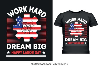 Vintage Labor Day T-shirt vectors, International Labor Day T-shirts, International Workers Day t-shirts, Labor T-shirt Template, happy labor day,USA day