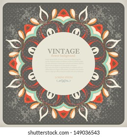Vintage lace background