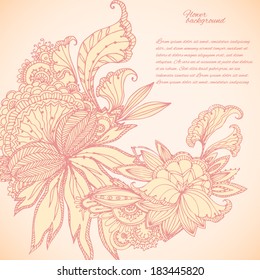 vintage lace background