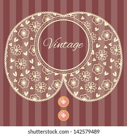 Vintage Lace Collar