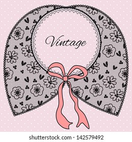 Vintage Lace Collar