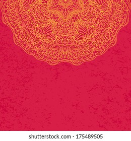 Vintage Lace Doily.Can be used for packaging,invitations, Valentine's Day decoration,bag template, print for packet, cup.