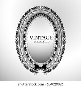 vintage lace frames