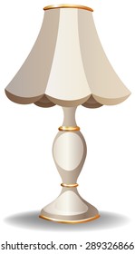 Vintage lamp in luxury design