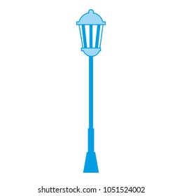 vintage lamp post street light