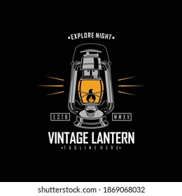 VINTAGE LANTER ILLUSTRATION 2 READY FORMAT EPS 10