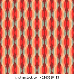 Vintage leaf seamless vector texture