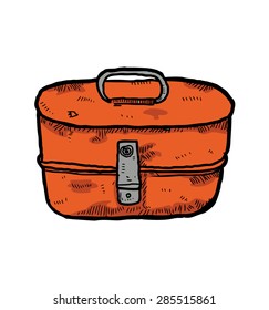 vintage leather bag