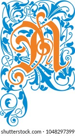 Vintage letter A