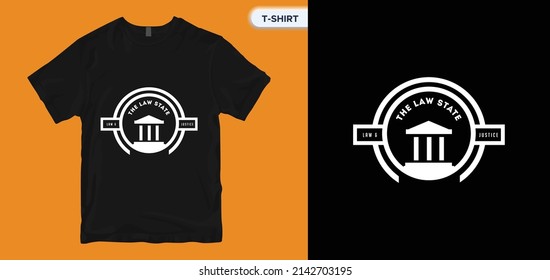 Vintage lettering t-shirt design. Vector print, typography, poster, print, emblem. Global swatches.