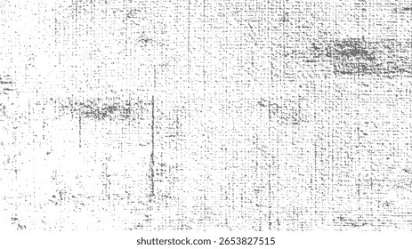 Vintage linen rough grunge texture background. Worn fabric style with dust scratch pattern and aged seamless surface layout.
