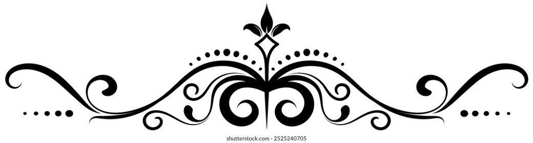 vintage lines Classic decorative points of antiquity