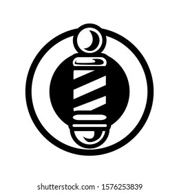 vintage logo barbershop emblems, labels, badges, logos. Layered. Text is on separate layer. Isolated on white background
