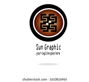 Vintage logo circle Label, Frame, Product Tags. Retro Emblem Design. Vector illustration