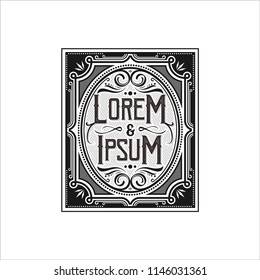vintage logo design