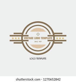 Vintage logo design