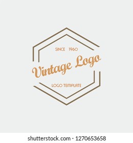 Vintage logo design